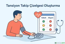 Tansiyon Takip Çizelgesi Oluşturma