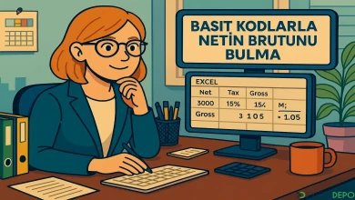 Basit Kodlarla Netin Brütünü Bulma