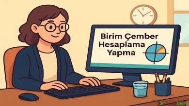 Birim Çember Hesaplama Yapma