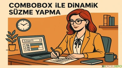 ComboBox ile Dinamik Süzme Yapma