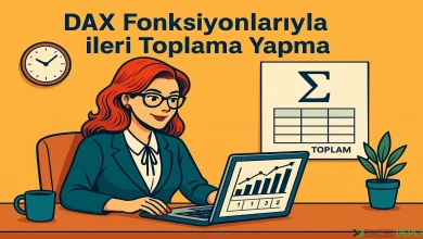 DAX Fonksiyonlarıyla İleri Toplama Yapma