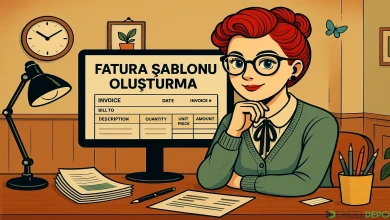 Fatura Şablonu Oluşturma