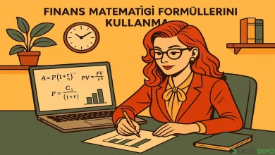 Finans Matematiği Formüllerini Kullanma