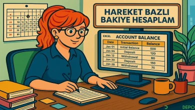 Hareket Bazlı Bakiye Hesaplama