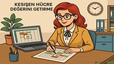 Kesişen Hücre Değerini Getirme