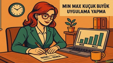 Min Max Küçük Büyük Uygulama Yapma