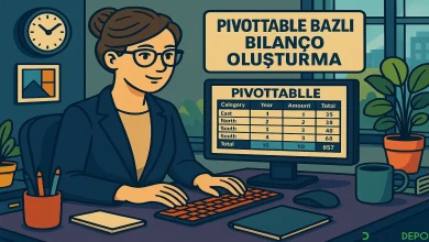 PivotTable Bazlı Bilanço Oluşturma