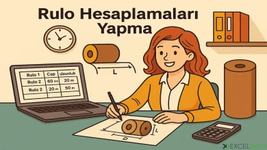 Rulo Hesaplamaları Yapma