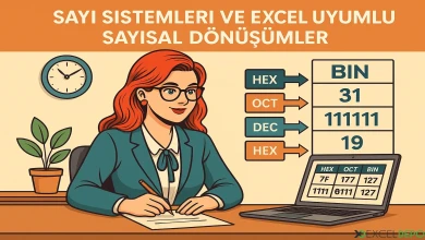 Sayı Sistemleri ve Excel Uyumlu Sayısal Dönüşümler
