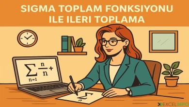 Sigma Toplam Fonksiyonu ile ileri Toplama