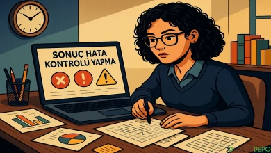 Sonuç Hata Kontrolü Yapma