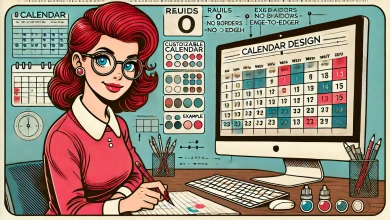 Takvim Düzenini Oluşturma