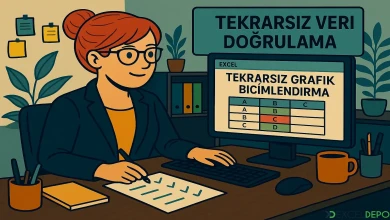 Tekrarsız Veri Doğrulama Yapma