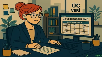 Üç Veri Doğrulama