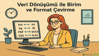 Veri Dönüşümü ile Birim ve Format Çevirme