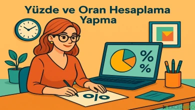 Yüzde ve Oran Hesaplama Yapma