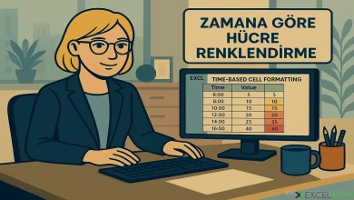 Zamana Göre Hücre Renklendirme