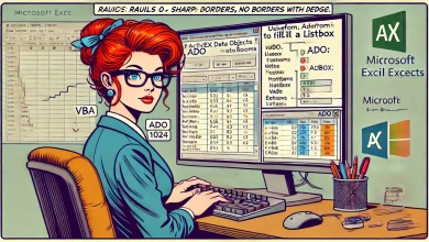 ADO Yöntemiyle ListBox Veri Doldurma