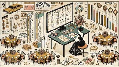 Düğün için Masa Oturma Planı Oluşturma