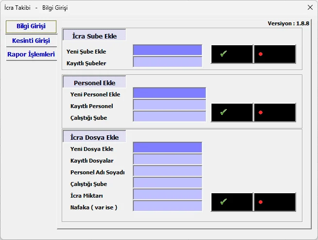 İcra Takip Programı