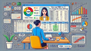 Makro ile Görünüm Ayarlarını Değiştirme