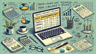 Mizandan Bilanço Oluşturma