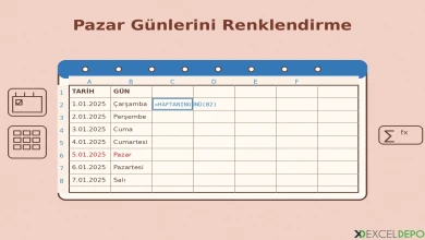 Pazar Günlerini Renklendirme