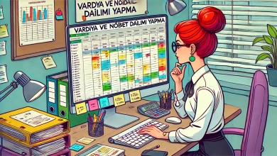 Vardiya ve Nöbet Dağılımı Yapma