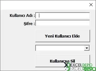 Yetki Bazlı Kullanıcı Girişi Yapma