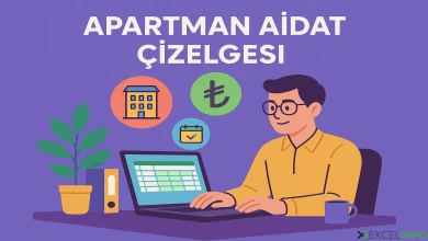 Apartman Aidat Çizelgesi