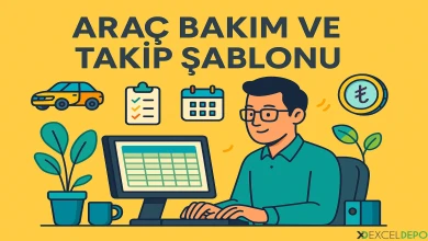 Araç Bakım ve Takip Şablonu