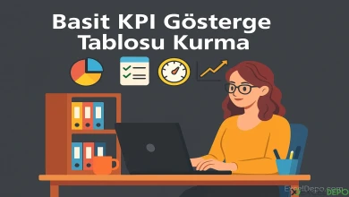 Basit KPI Gösterge Tablosu Kurma