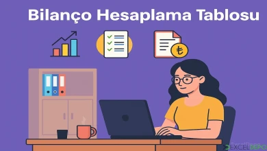 Bilanço Hesaplama Tablosu
