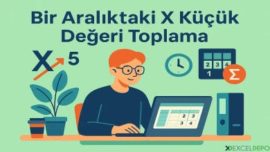 Bir Aralıktaki X Küçük Değeri Toplama