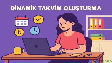 Dinamik Takvim Oluşturma