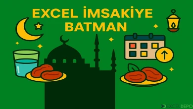 Excel İmsakiye Batman