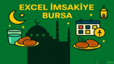 Excel İmsakiye Bursa