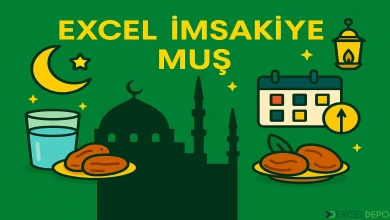 Excel İmsakiye Muş