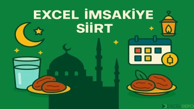 Excel İmsakiye Siirt