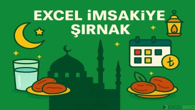 Excel İmsakiye Şırnak