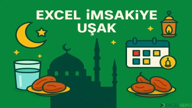 Excel İmsakiye Uşak