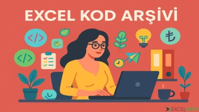 Excel Kod Arşivi