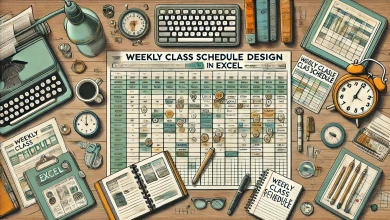 Haftalık Ders Programı Tasarımı Yapma