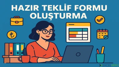 Hazır Teklif Formu Oluşturma