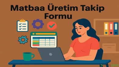 Matbaa Üretim Takip Formu
