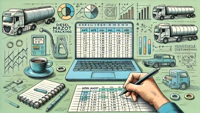 Mazot Takip Çizelgesi Oluşturma