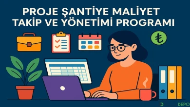 Proje Şantiye Maliyet Takip ve Yönetimi Programı