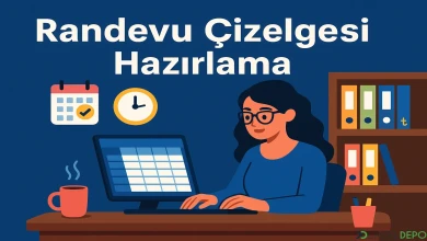 Randevu Çizelgesi Hazırlama