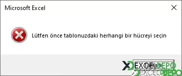 UserForm Seçenek Yöntemli Arama