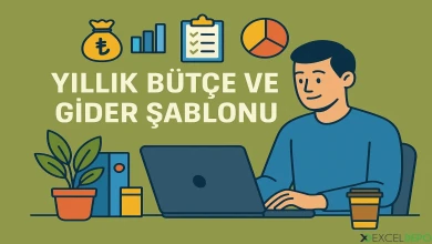 Yıllık Bütçe ve Gider Şablonu